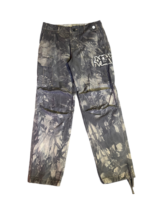 1of1 Grey-Tan Washed Cargo Pants