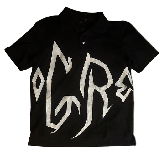 1of1 OGRE Black Polo